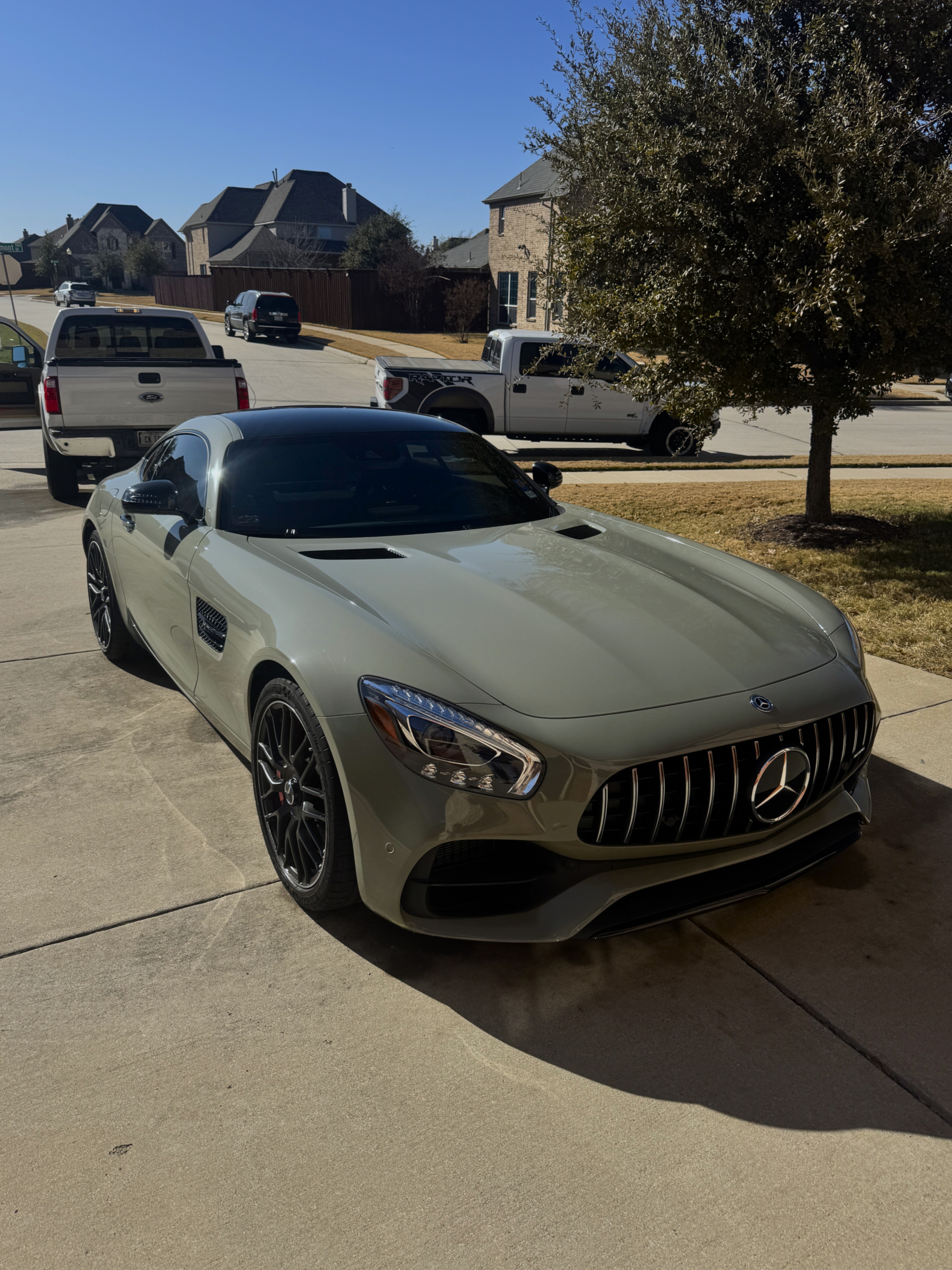 Mercedes AMG ceramic coating after — CK Mobile Detailing Plano TX