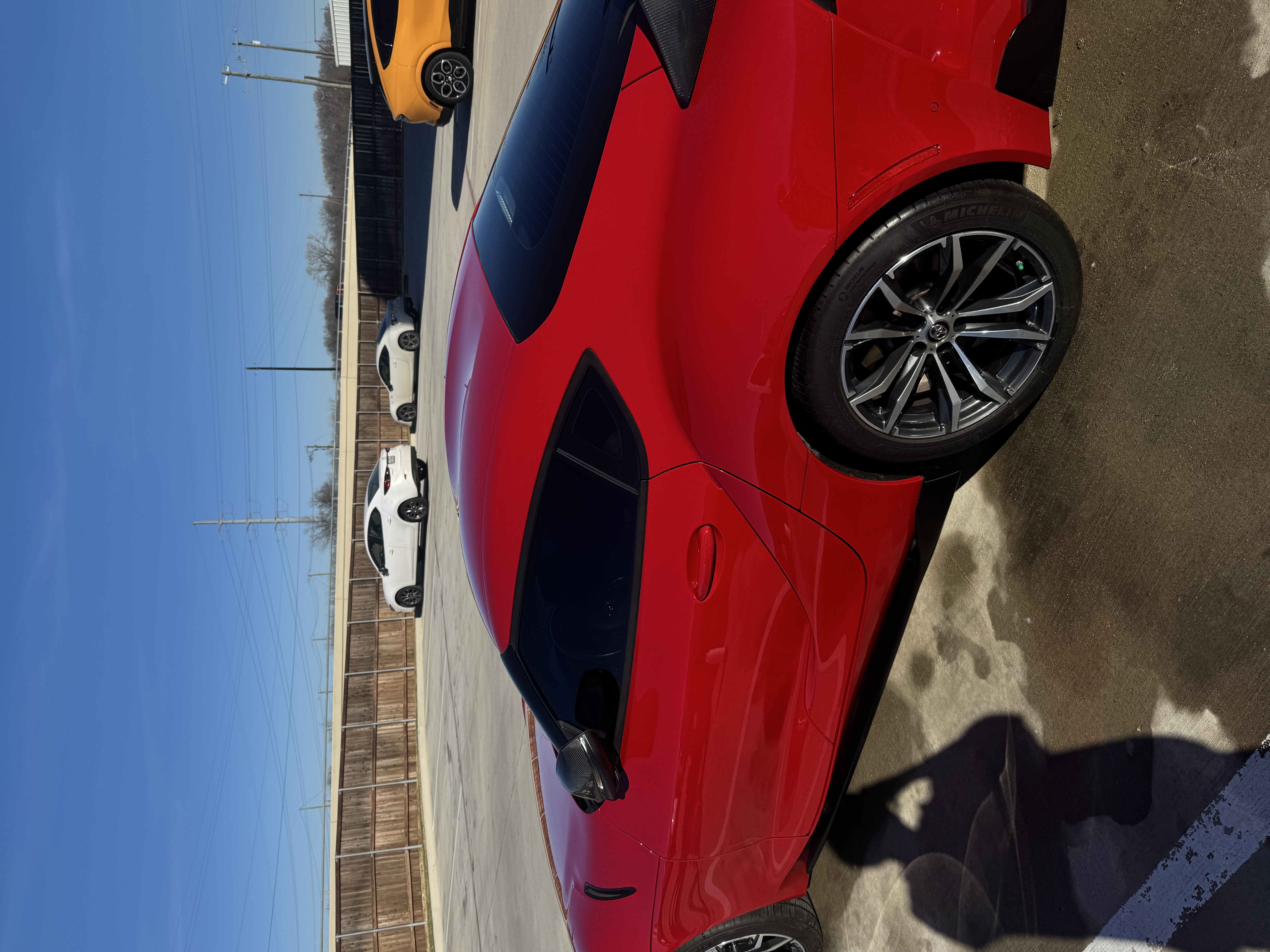 Toyota Supra ceramic coating after — CK Mobile Detailing DFW